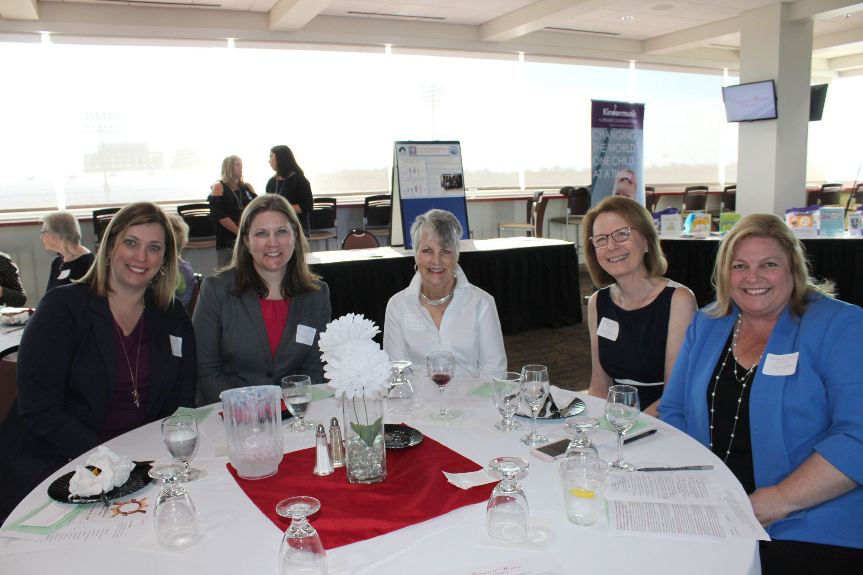 Amy McFarland, Sarah Duffy, Dorothy Witte, Judy Donze and Aimee Beam